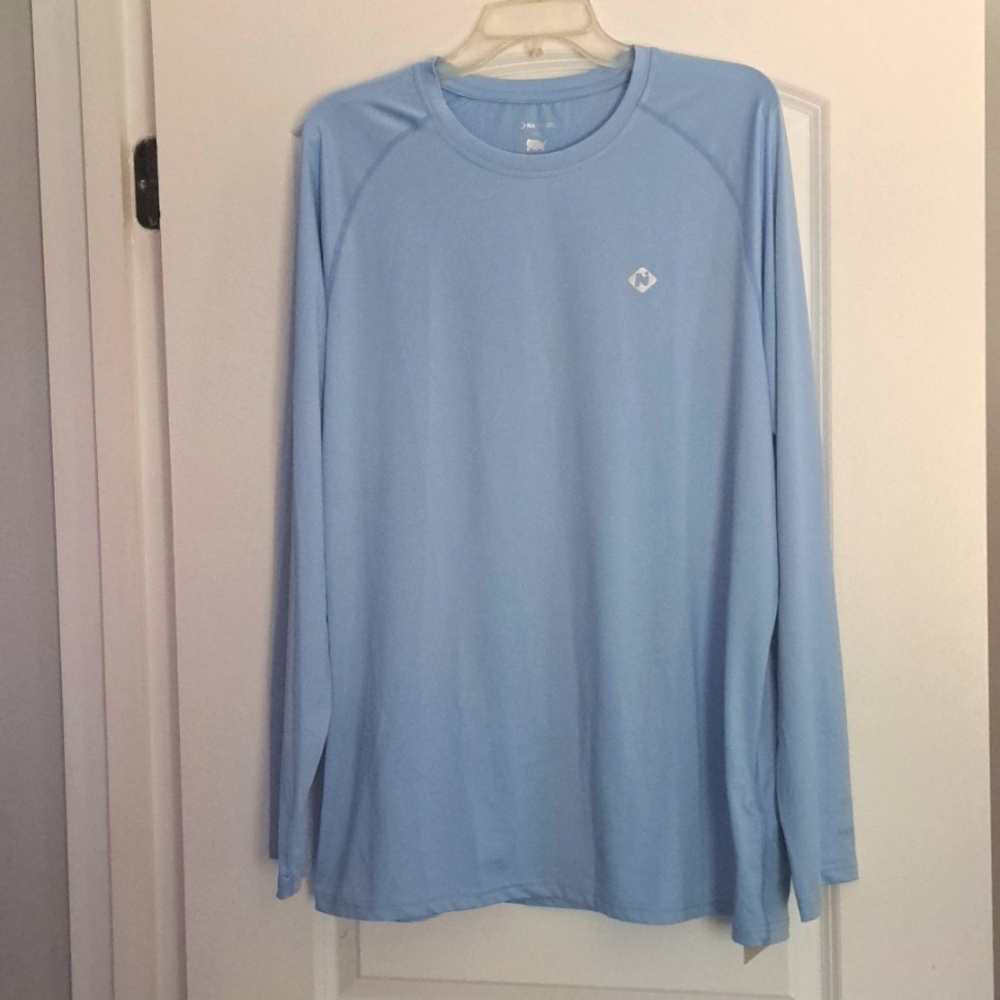 NAVISKIN Mens Rash Guard Swim Shirt UPF 50+UV Sun Protection Long Sleeve 2XL NWT